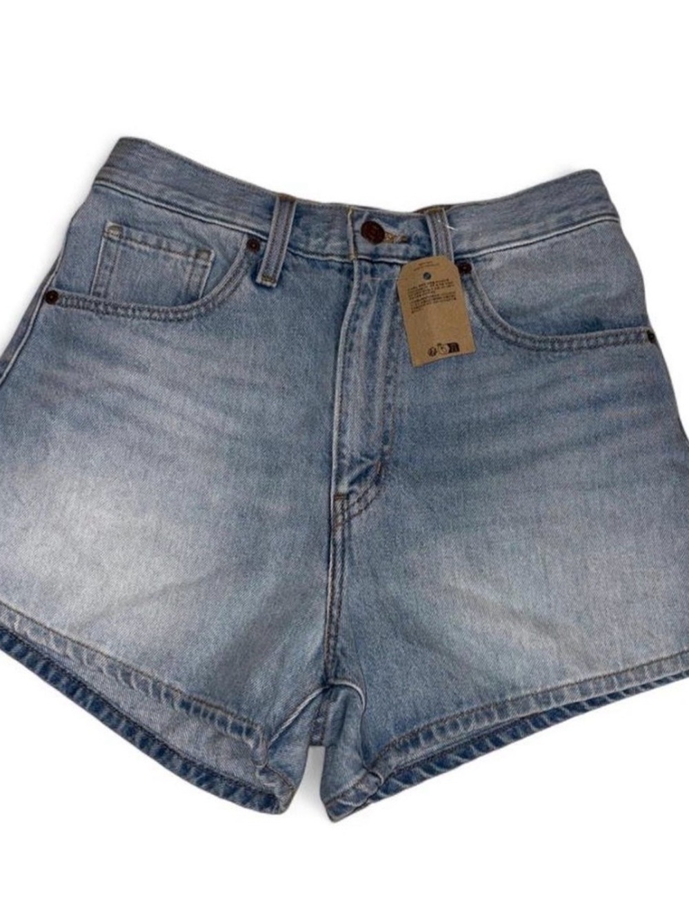 Levi’s High Waisted Mom Denim Shorts – Light Wash – Size 4 – NWT